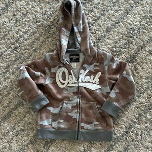 Oshkosh camp zip up jacket hoodie 4/5